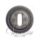 Накладка на ключ буратино Venezia KEY-1 основание D3 (полир.хром, ант.серебро, темная